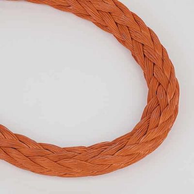 Двойная плетеный комбинированный полиэстер UHMWPE веревочная линия для буксировки судов и причаления